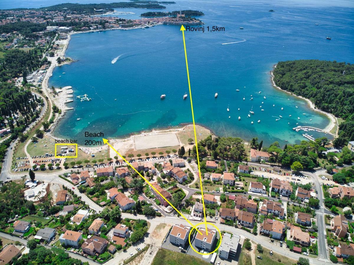 Sunset Luxury Apartment Rovigno Esterno foto